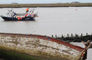 Fishing Boats in Orford